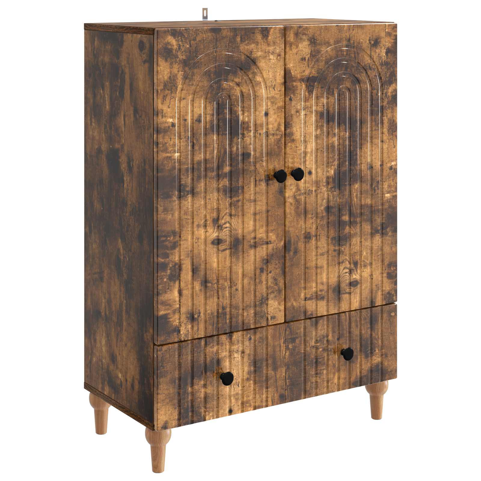 Πλαϊνό γραφείο Καπνισμένο Ξύλο Δρυός 66 x 34,5 x 95 εκ. - Pakobazaar