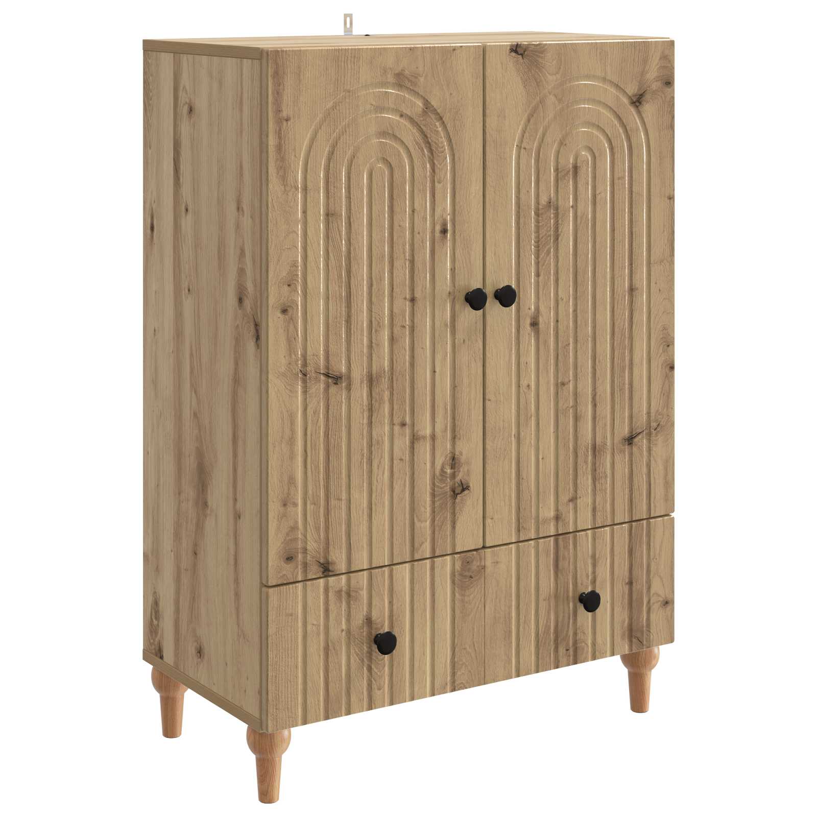 Πλαϊνό γραφείο με συρτάρι Artisan Δρυς 66 x 34,5 x 95 εκ. - Pakobazaar