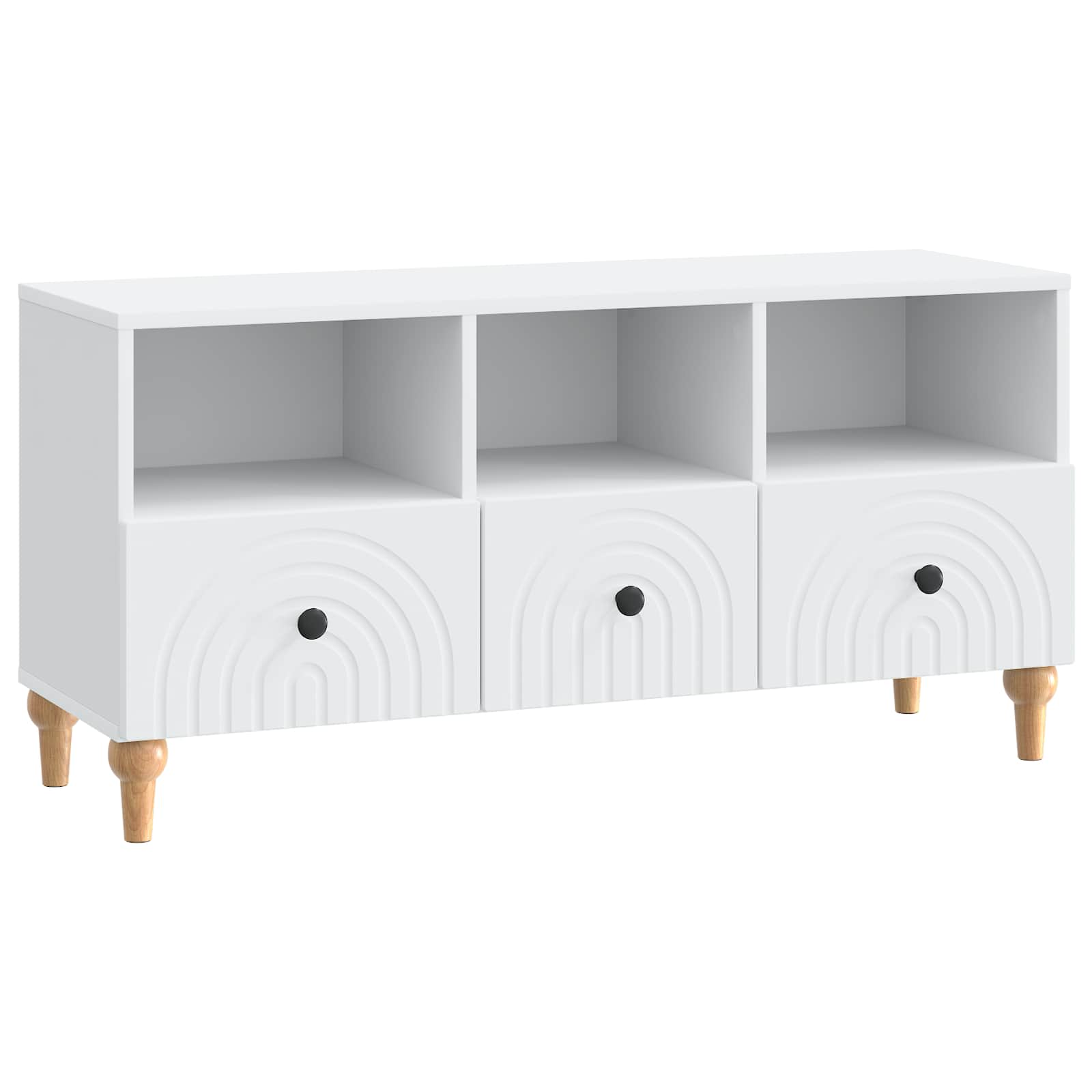 Ντουλάπι TV Λευκός 102 x 34,5 x 50 εκ. - Pakobazaar