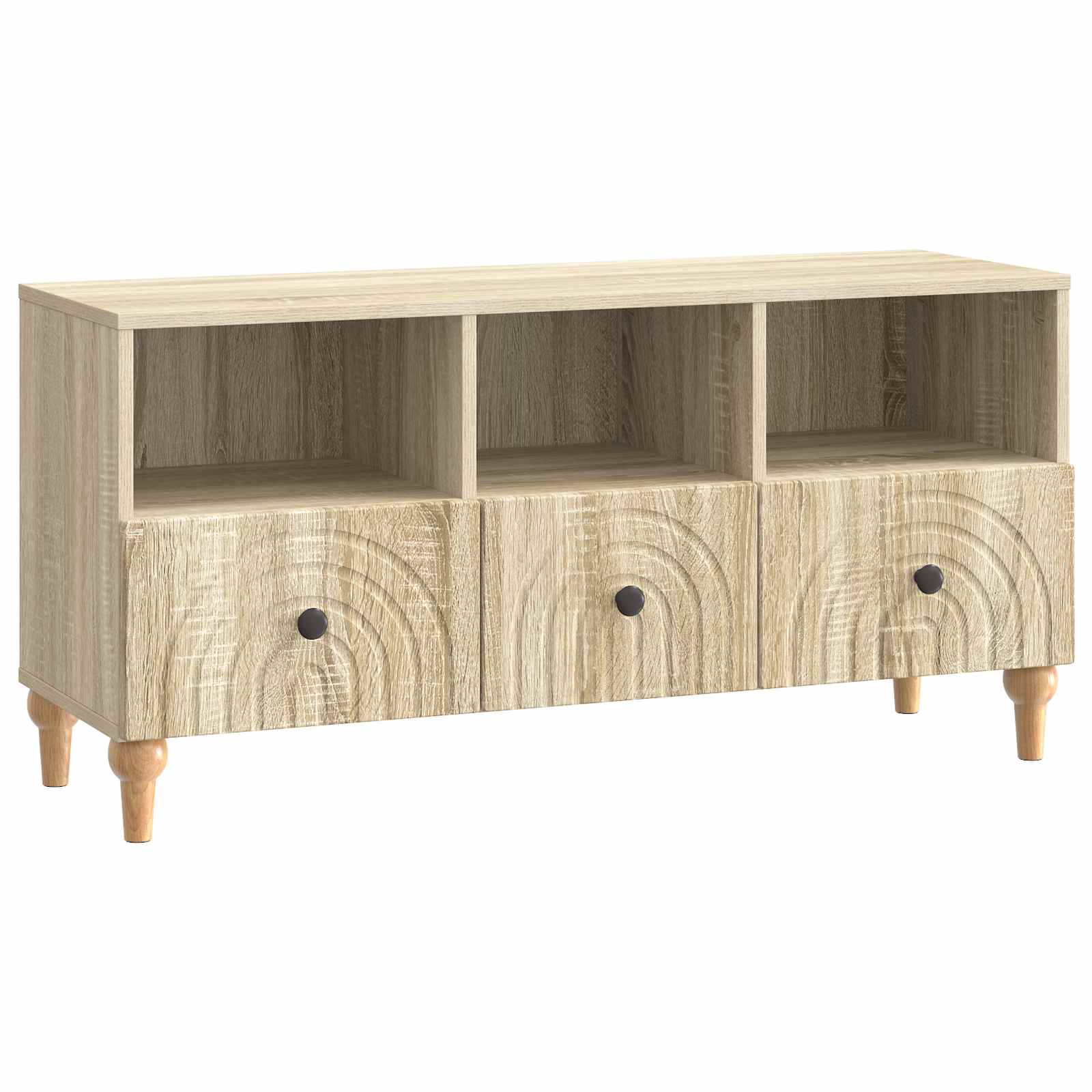 Ντουλάπι TV Δρύς Sonoma 102 x 34,5 x 50 εκ. - Pakobazaar