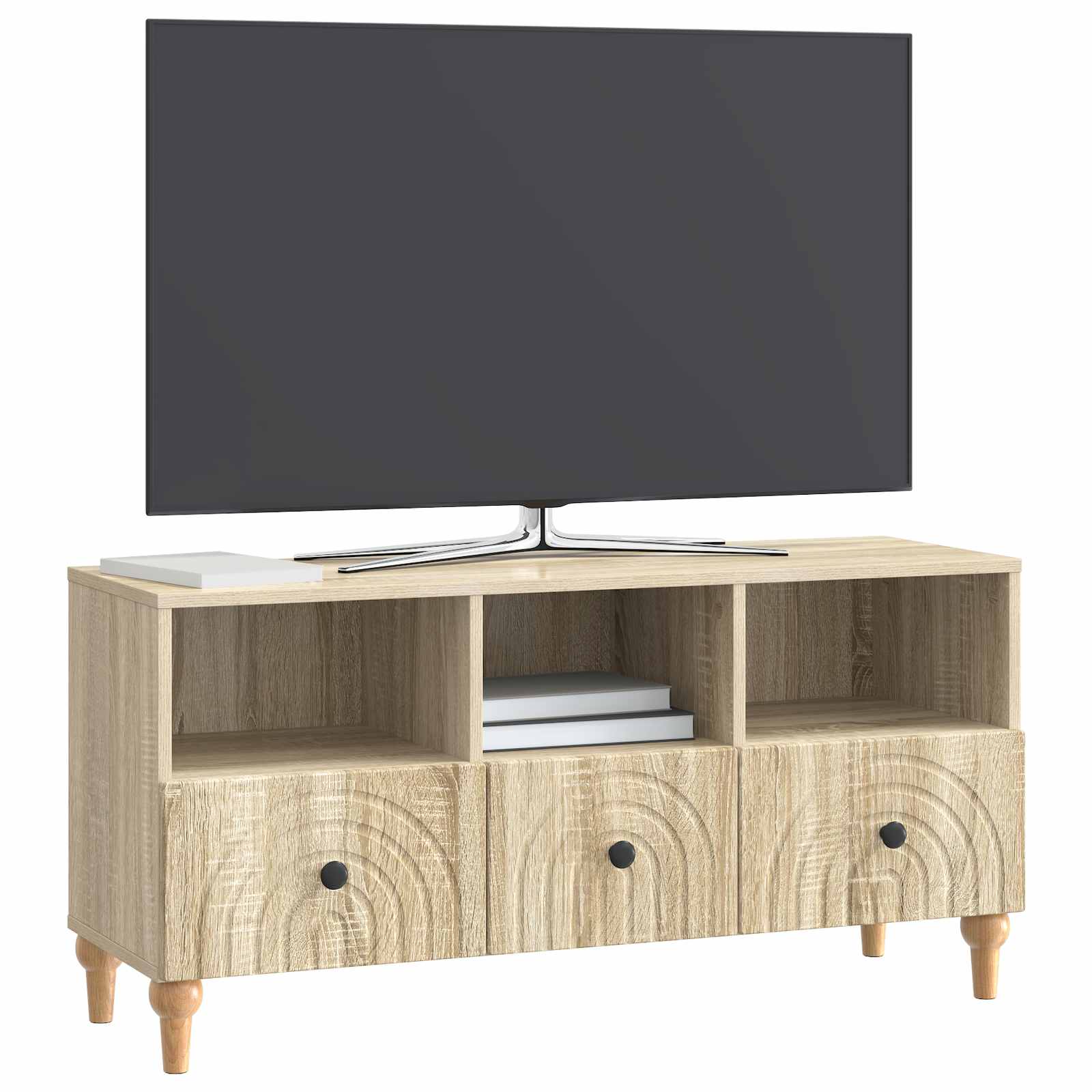 Ντουλάπι TV Δρύς Sonoma 102 x 34,5 x 50 εκ. - Pakobazaar