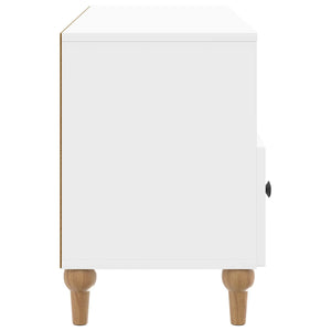 Ντουλάπι TV Υψηλής Στιλπνότητας Λευκό 102 x 34,5 x 50 εκ. - Pakobazaar