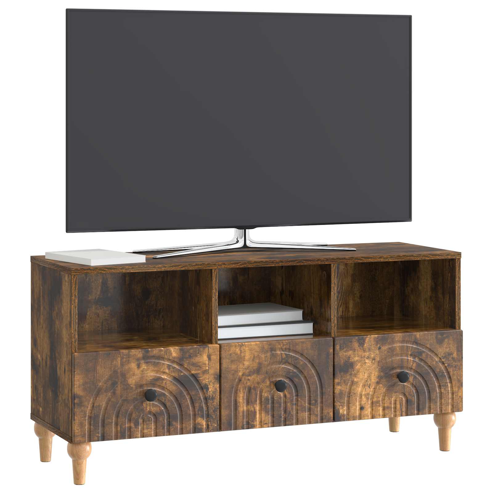 Ντουλάπι TV Καπνιστή Δρυς 102 x 34,5 x 50 εκ. - Pakobazaar