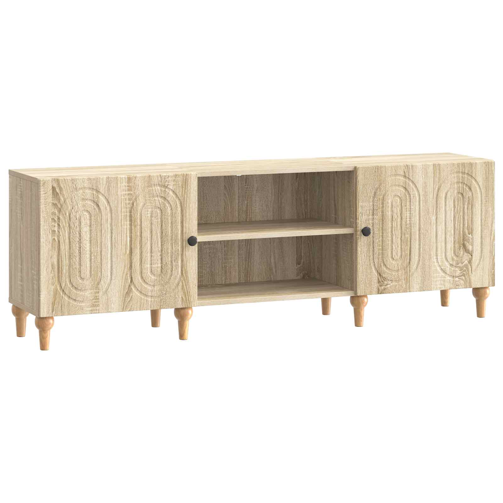 Ντουλάπι TV Sonoma Δρυς 150 x 31 x 50 εκ. Επεξεργασμένο Ξύλο - Pakobazaar