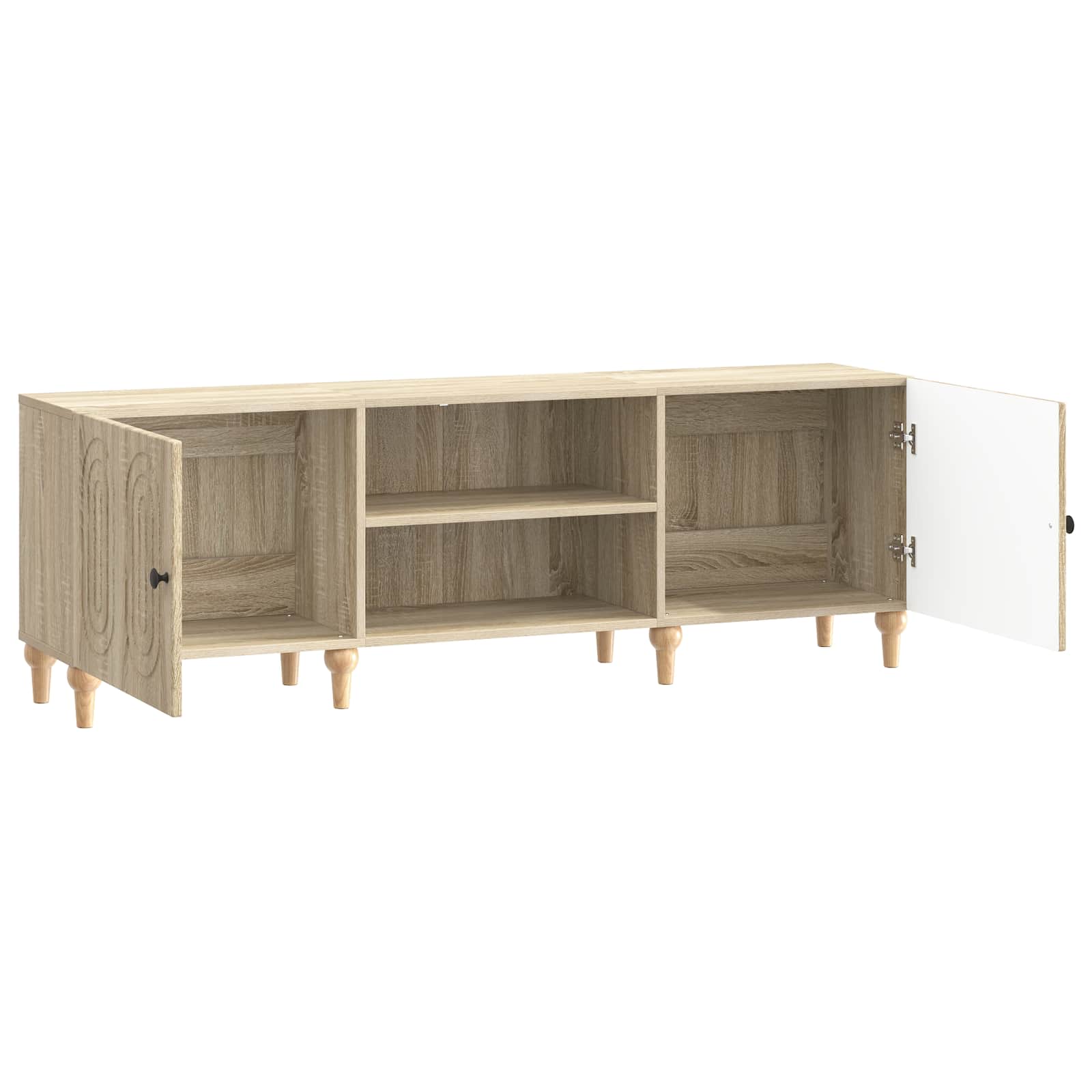 Ντουλάπι TV Sonoma Δρυς 150 x 31 x 50 εκ. Επεξεργασμένο Ξύλο - Pakobazaar
