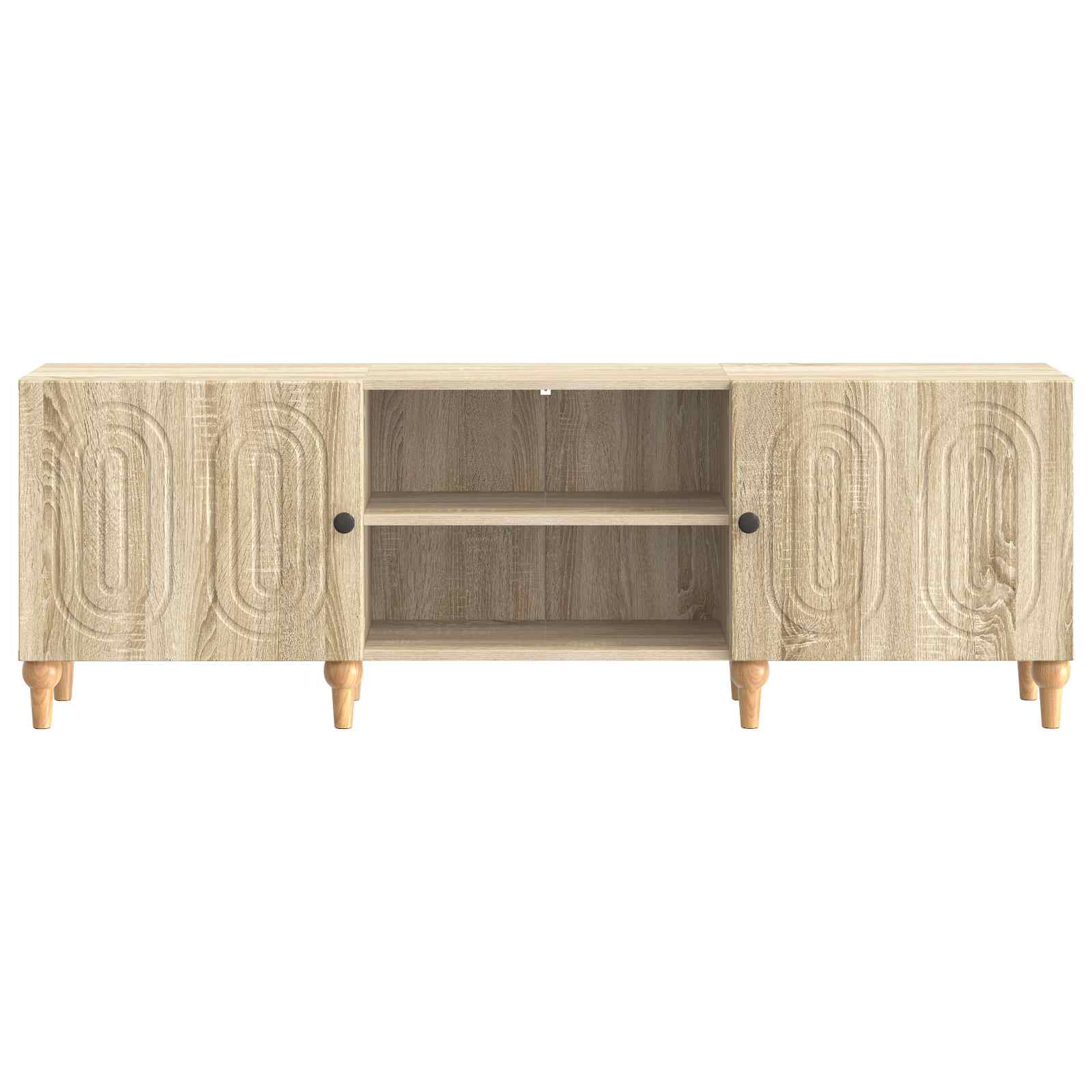 Ντουλάπι TV Sonoma Δρυς 150 x 31 x 50 εκ. Επεξεργασμένο Ξύλο - Pakobazaar