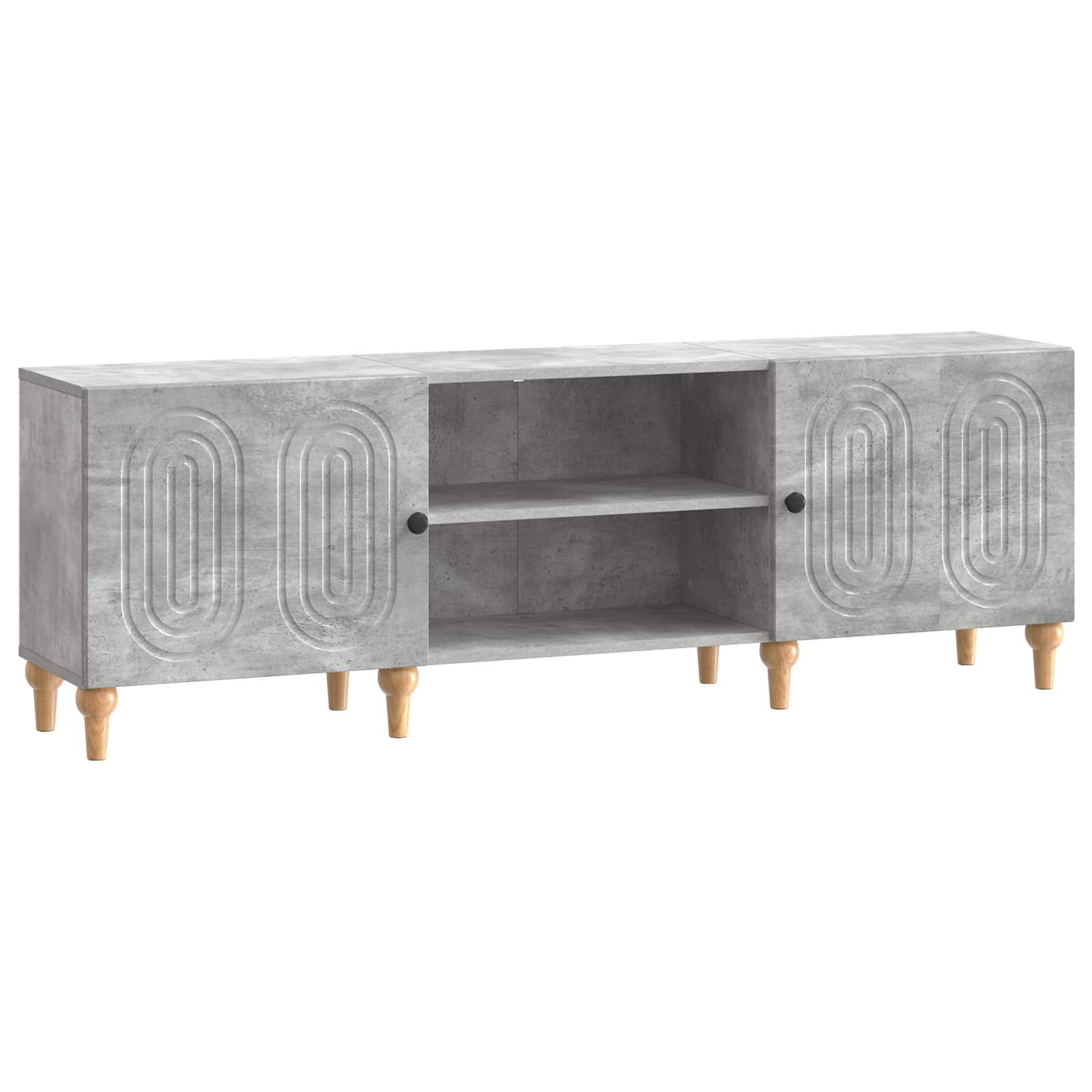 Ντουλάπι TV Γκρι Σκυροδέματος 150 x 31 x 50 εκ. - Pakobazaar