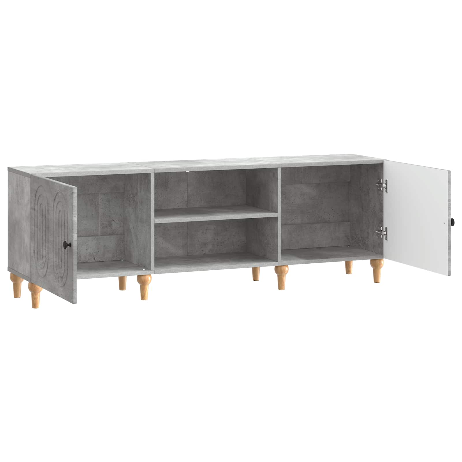Ντουλάπι TV Γκρι Σκυροδέματος 150 x 31 x 50 εκ. - Pakobazaar