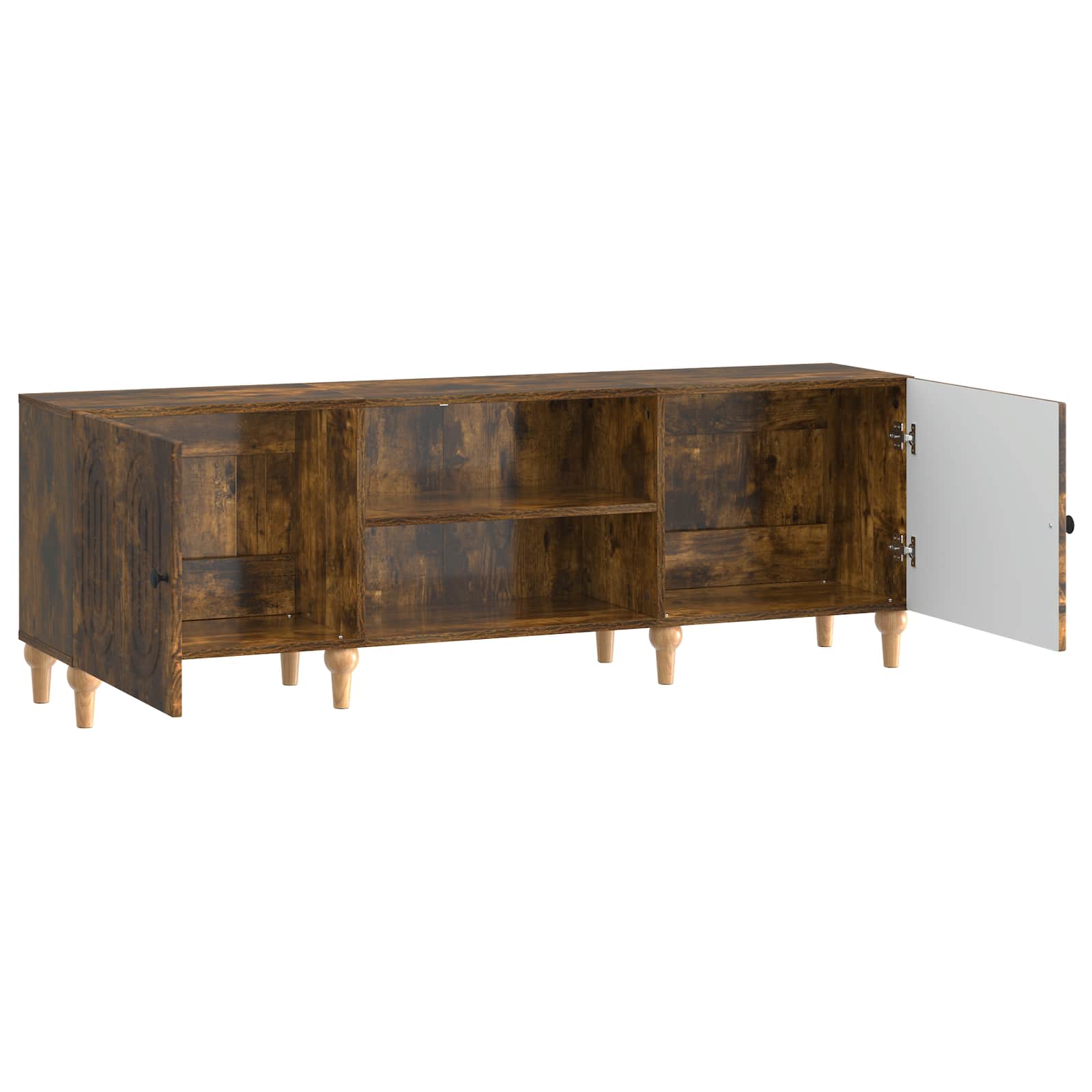 Ντουλάπι TV Καπνισμένο Ξύλο Δρυός 150 x 31 x 50 εκ. - Pakobazaar