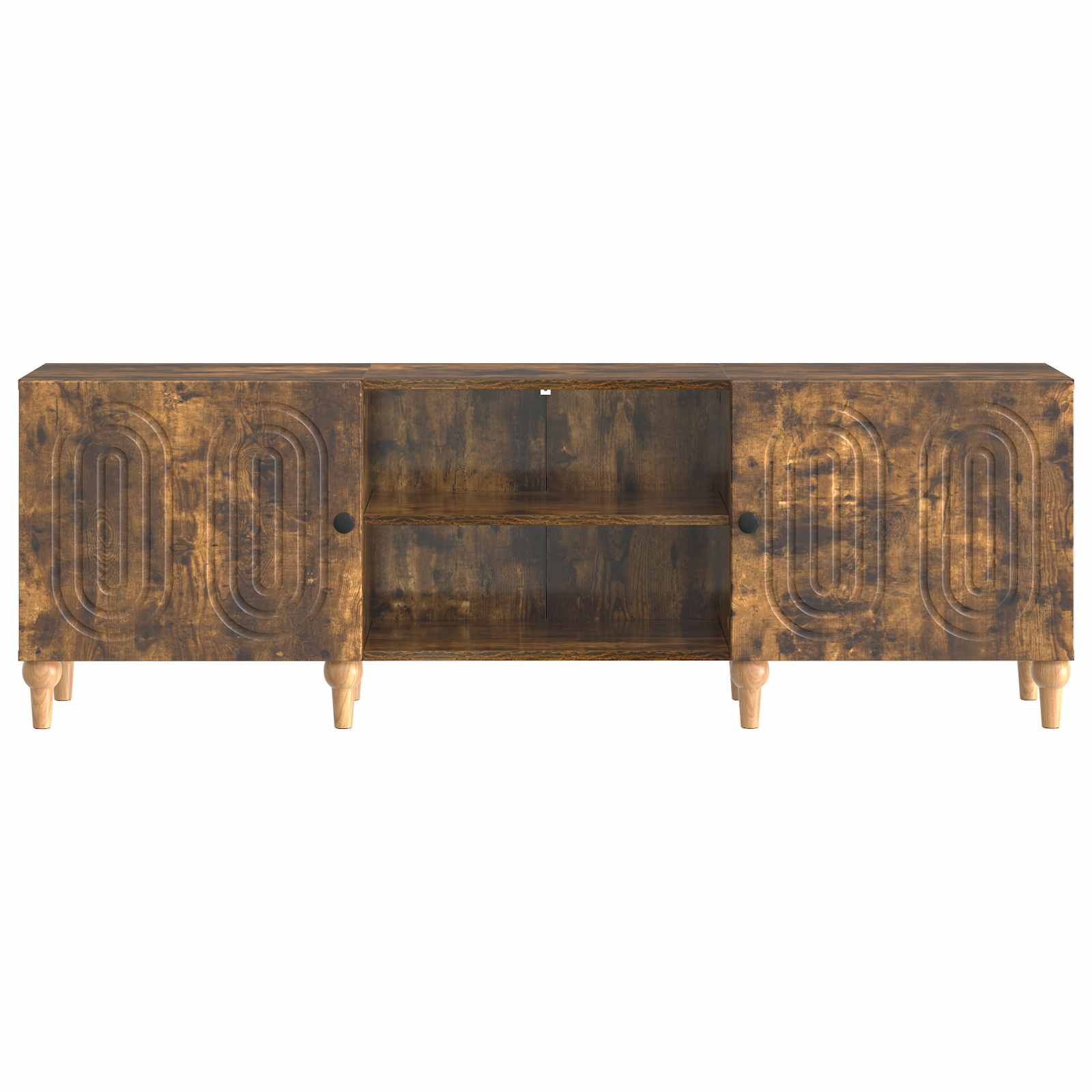 Ντουλάπι TV Καπνισμένο Ξύλο Δρυός 150 x 31 x 50 εκ. - Pakobazaar