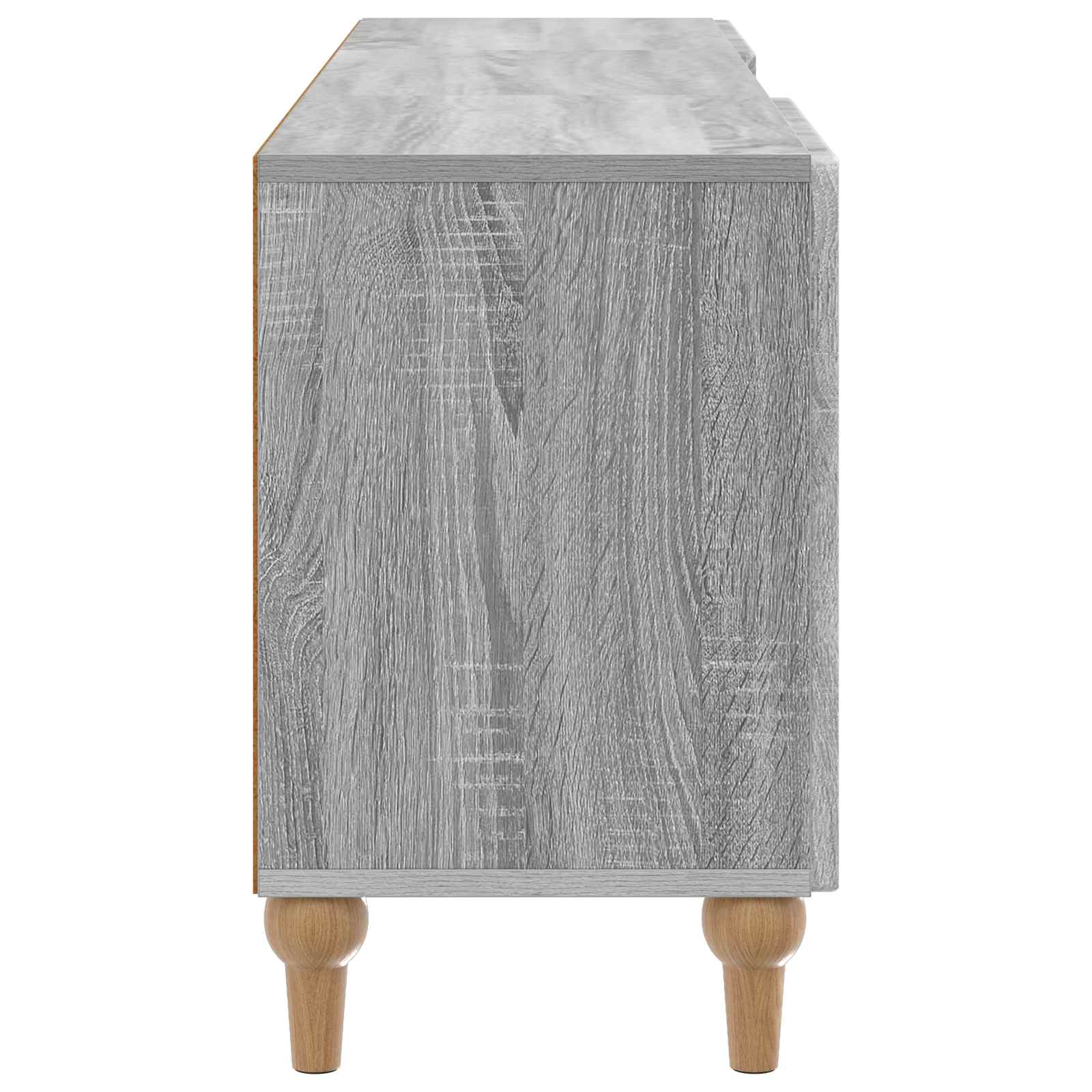 Ντουλάπι TV Γκρι Sonoma 150 x 31 x 50 εκ. Επεξεργασμένο Ξύλο - Pakobazaar