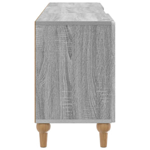 Ντουλάπι TV Γκρι Sonoma 150 x 31 x 50 εκ. Επεξεργασμένο Ξύλο - Pakobazaar