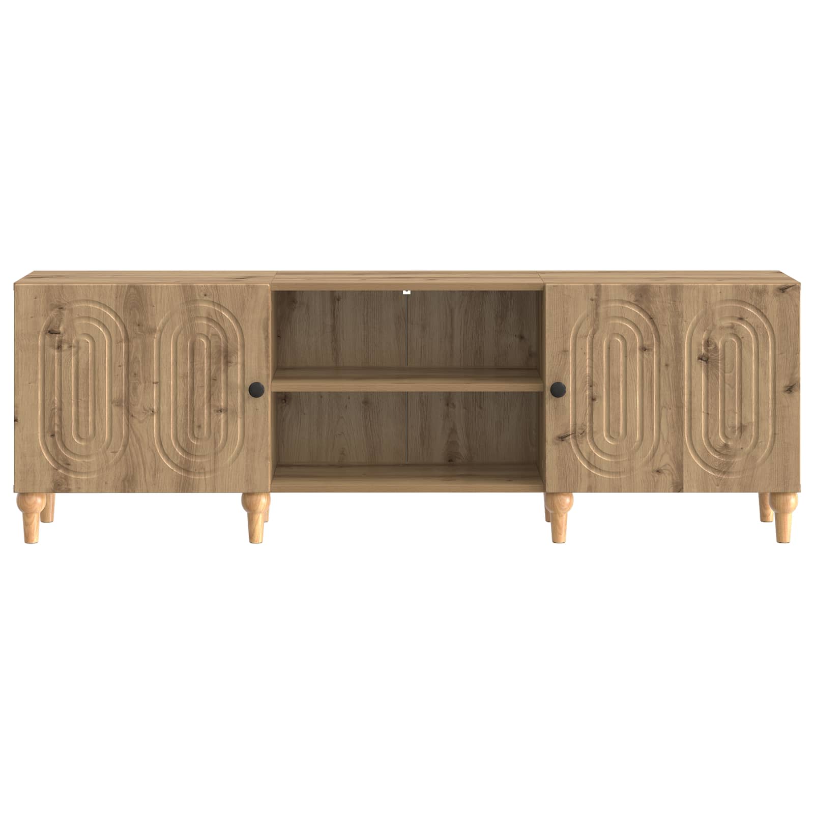 Ντουλάπι TV Artisan Δρυς 150 x 31 x 50 εκ. Επεξεργασμένο Ξύλο - Pakobazaar