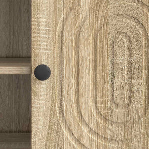 Ντουλάπι TV Sonoma Δρυς 102 x 34,5 x 50 εκ. Επεξεργασμένο Ξύλο - Pakobazaar