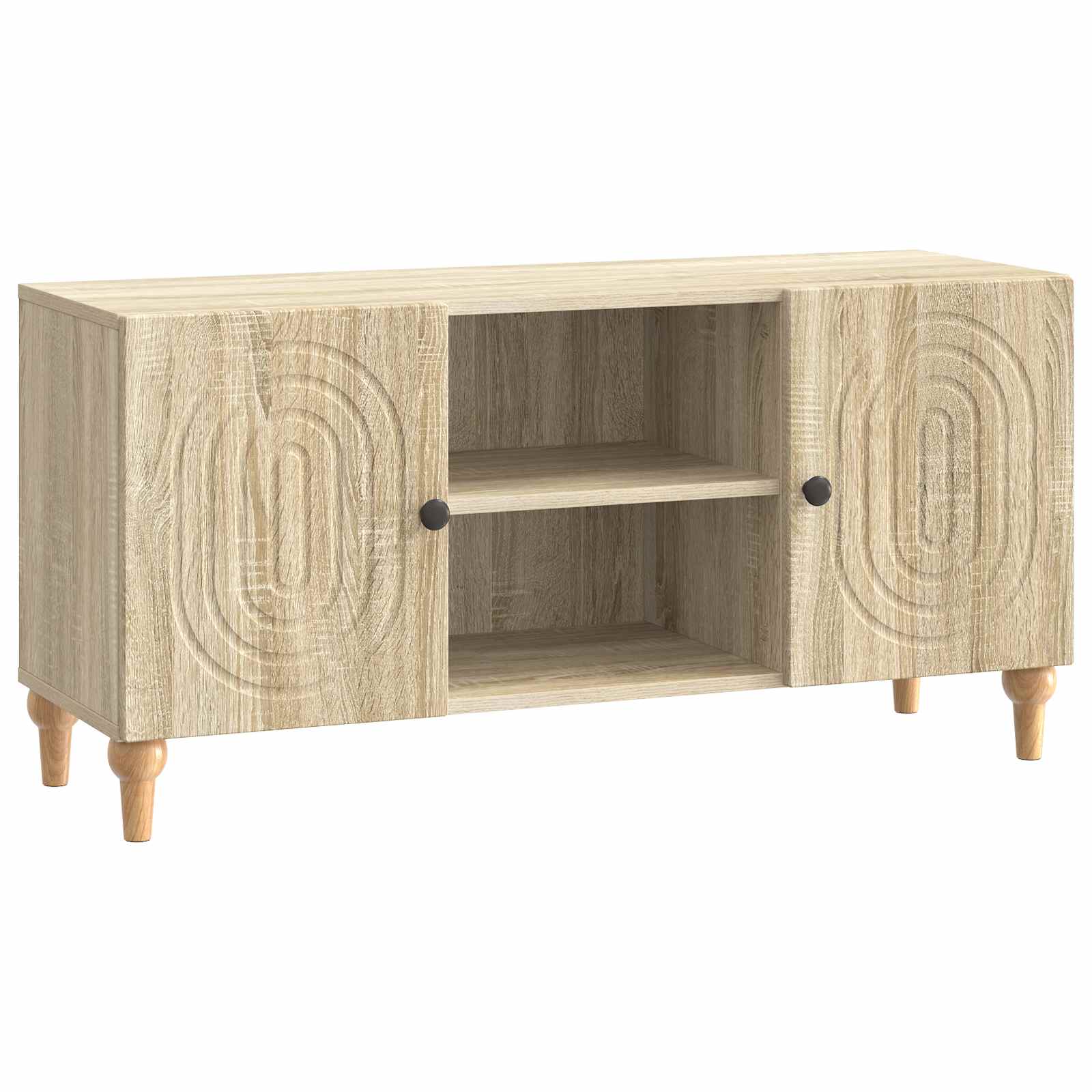 Ντουλάπι TV Sonoma Δρυς 102 x 34,5 x 50 εκ. Επεξεργασμένο Ξύλο - Pakobazaar