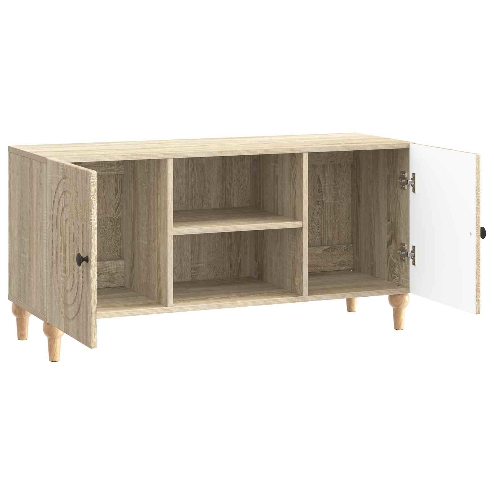 Ντουλάπι TV Sonoma Δρυς 102 x 34,5 x 50 εκ. Επεξεργασμένο Ξύλο - Pakobazaar