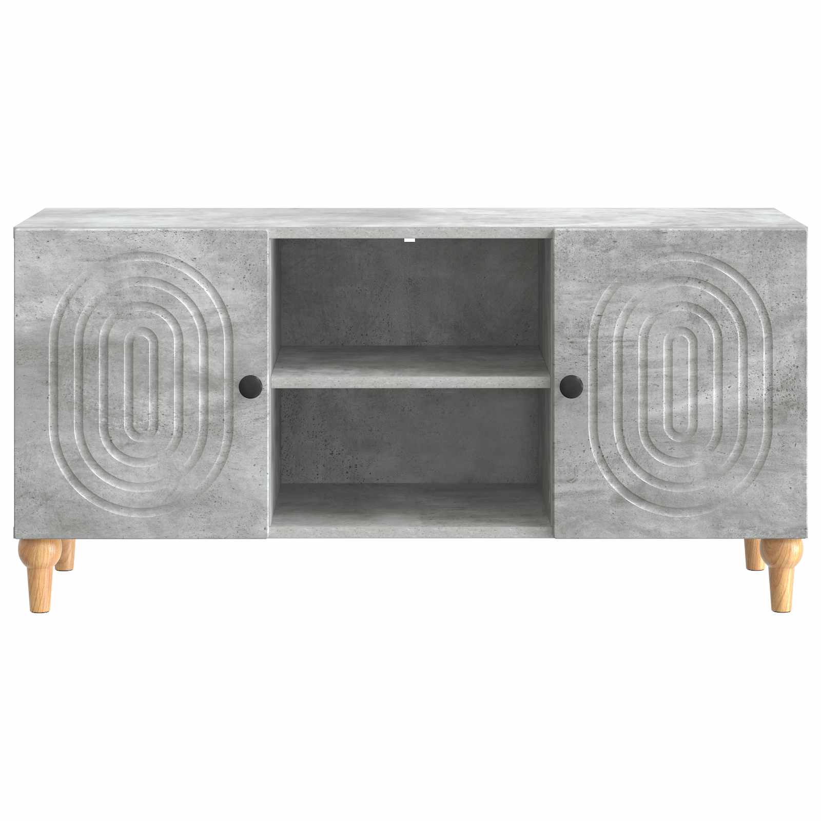 Ντουλάπι TV Γκρι Σκυροδέματος 102 x 34,5 x 50 εκ. - Pakobazaar