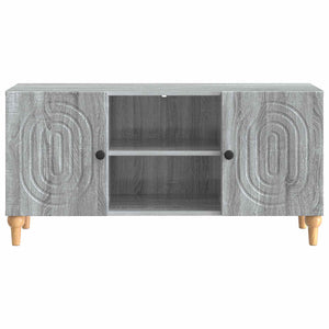 Ντουλάπι TV Γκρι Sonoma 102 x 34,5 x 50 εκ. Επεξεργασμένο Ξύλο - Pakobazaar