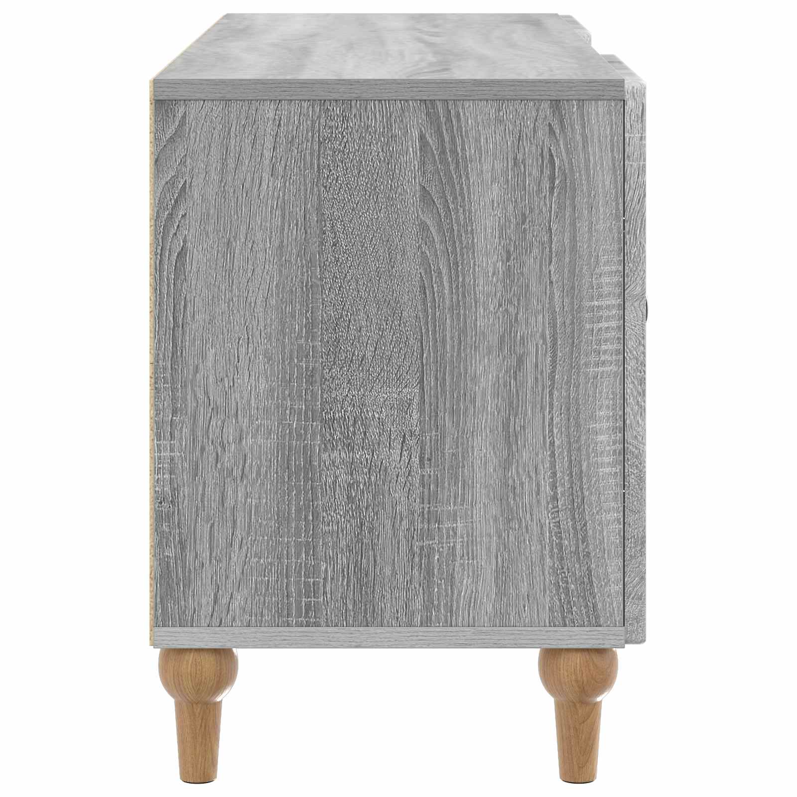 Ντουλάπι TV Γκρι Sonoma 102 x 34,5 x 50 εκ. Επεξεργασμένο Ξύλο - Pakobazaar