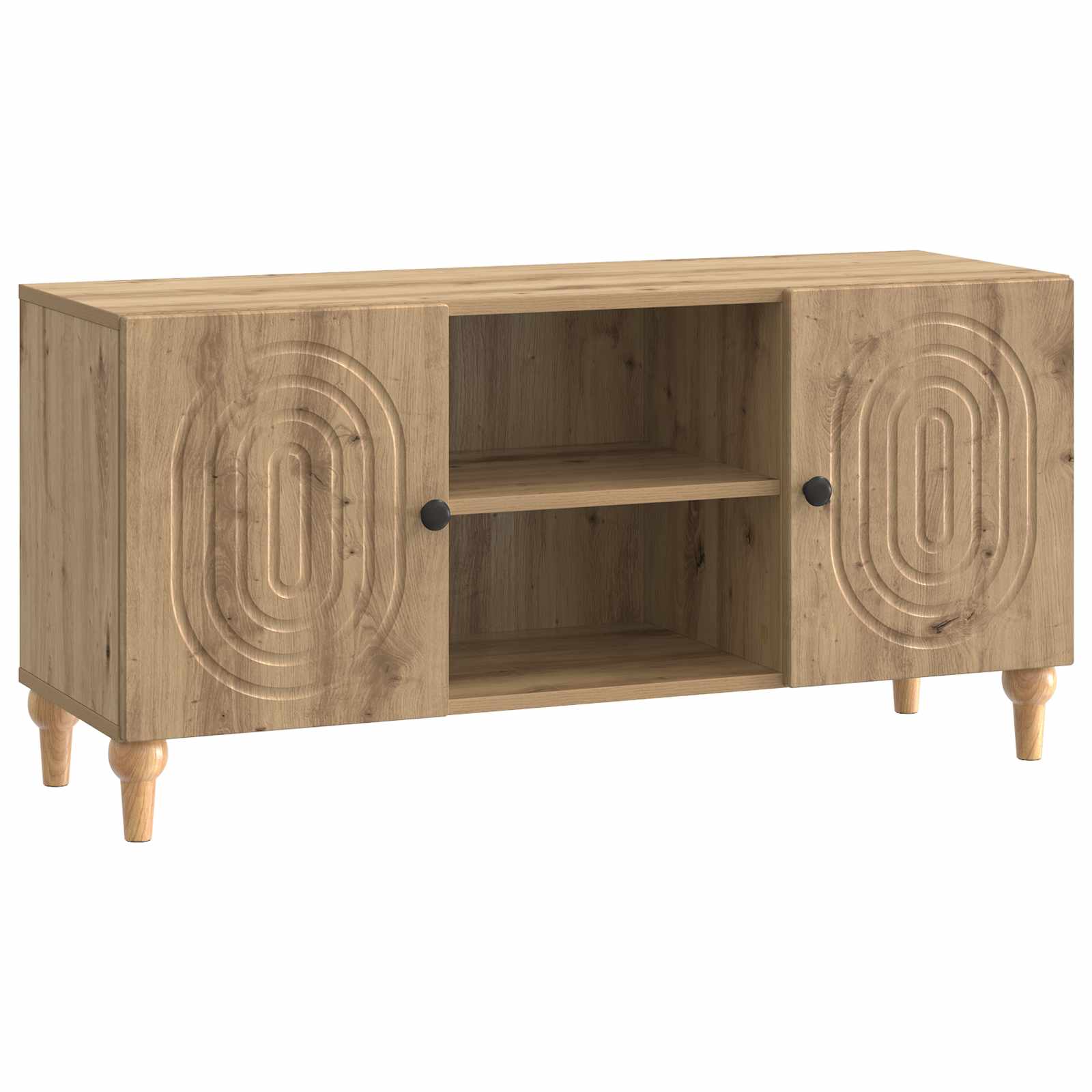 Ντουλάπι TV Artisan Δρυς 102 x 34,5 x 50 εκ. Επεξεργασμένο Ξύλο - Pakobazaar