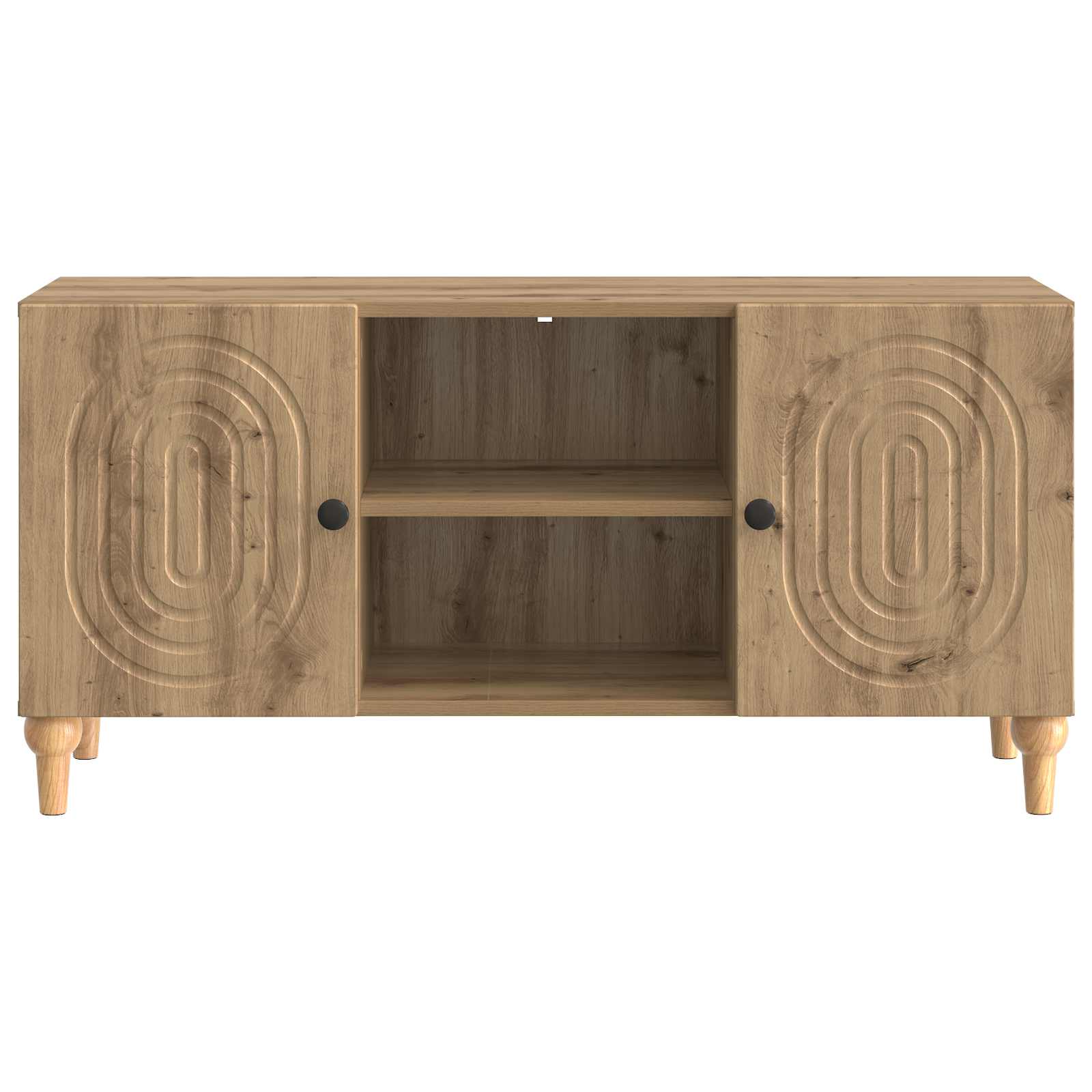 Ντουλάπι TV Artisan Δρυς 102 x 34,5 x 50 εκ. Επεξεργασμένο Ξύλο - Pakobazaar