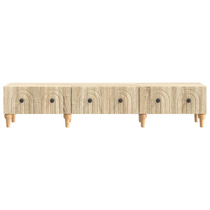 Ντουλάπι TV Sonoma Δρυς 147 x 34,5 x 30 εκ Επεξεργασμένο Ξύλο - Pakobazaar