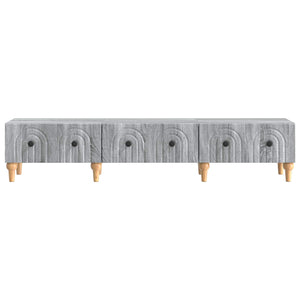 Ντουλάπι TV Γκρι Sonoma 147 x 34,5 x 30 εκ Επεξεργασμένο Ξύλο - Pakobazaar