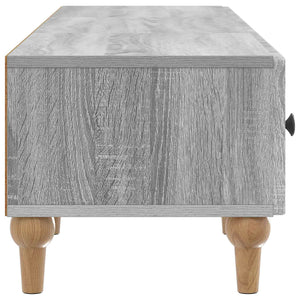 Ντουλάπι TV Γκρι Sonoma 147 x 34,5 x 30 εκ Επεξεργασμένο Ξύλο - Pakobazaar