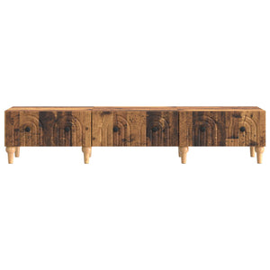 Ντουλάπι TV με συρτάρι Παλαιωμένο ξύλο 147 x 34,5 x 30 εκ - Pakobazaar
