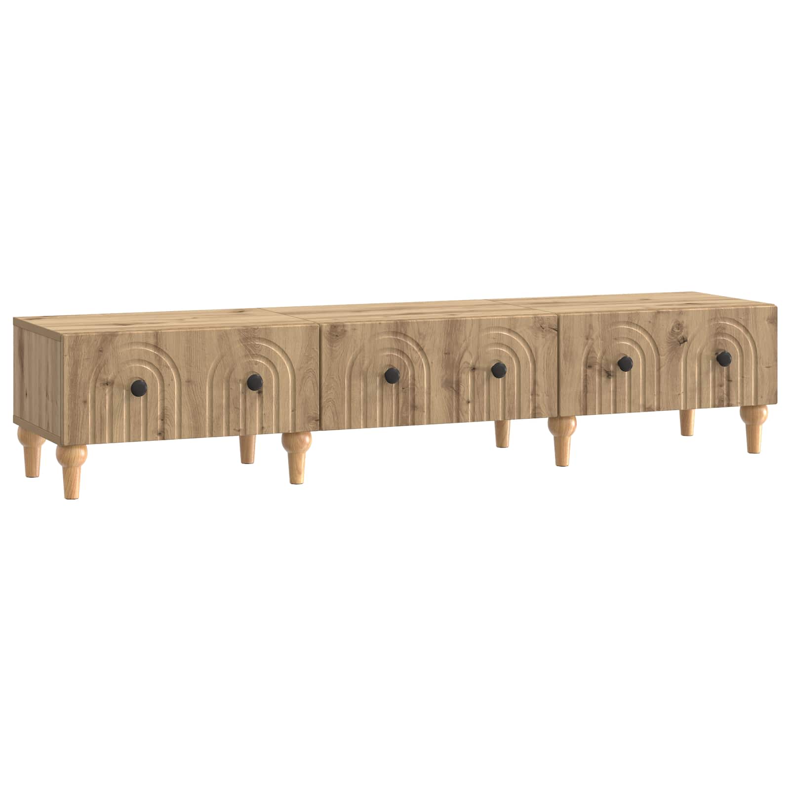 Ντουλάπι TV Artisan Δρυς 147 x 34,5 x 30 εκ Επεξεργασμένο Ξύλο - Pakobazaar