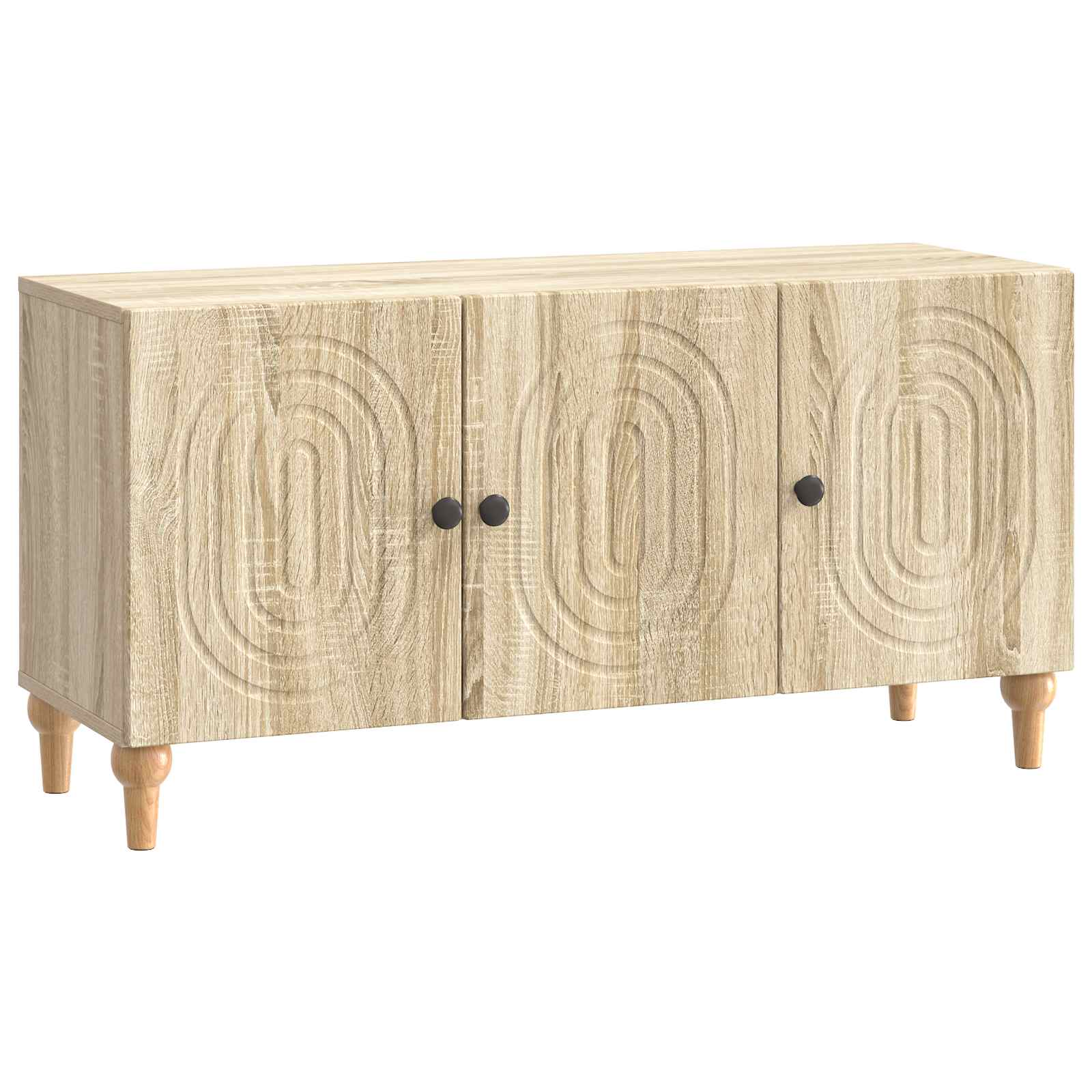 Ντουλάπι TV Sonoma Δρυς 99 x 34,5 x 50 εκ. Επεξεργασμένο Ξύλο - Pakobazaar