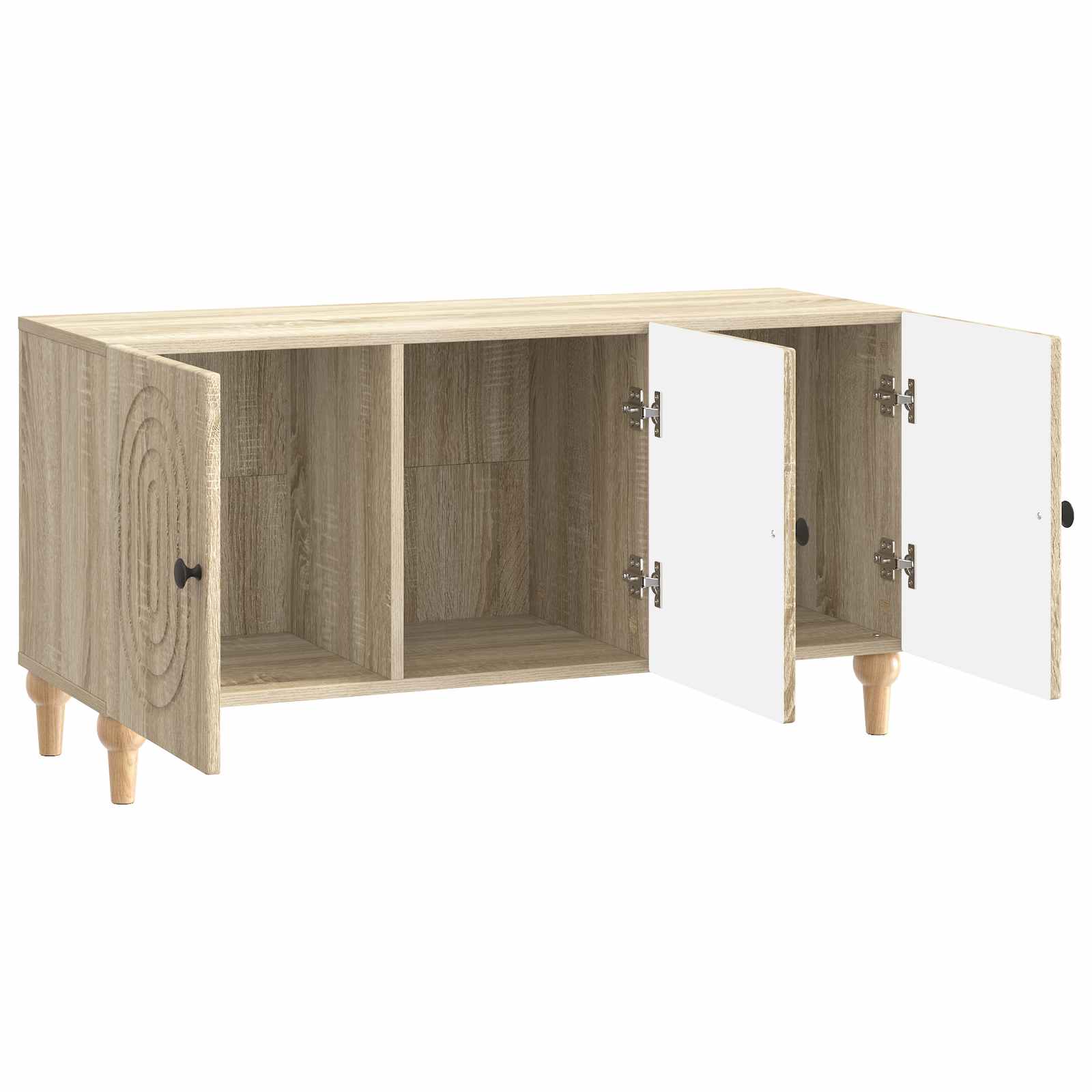 Ντουλάπι TV Sonoma Δρυς 99 x 34,5 x 50 εκ. Επεξεργασμένο Ξύλο - Pakobazaar
