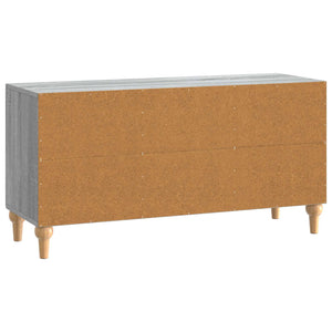Ντουλάπι TV Γκρι Sonoma 99 x 34,5 x 50 εκ. Επεξεργασμένο Ξύλο - Pakobazaar