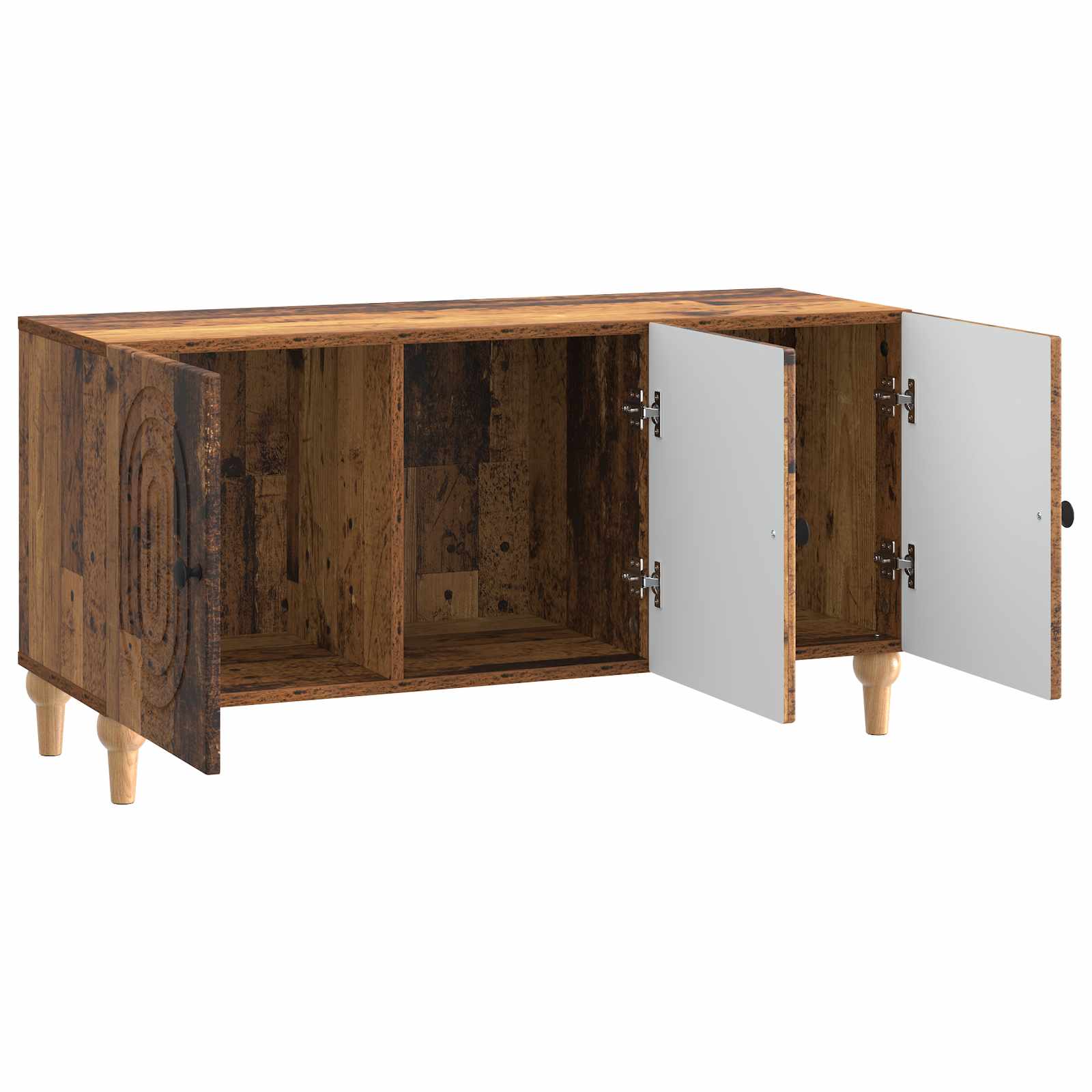 Ντουλάπι TV Παλαιωμένο ξύλο 99 x 34,5 x 50 εκ. - Pakobazaar