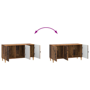 Ντουλάπι TV Παλαιωμένο ξύλο 99 x 34,5 x 50 εκ. - Pakobazaar