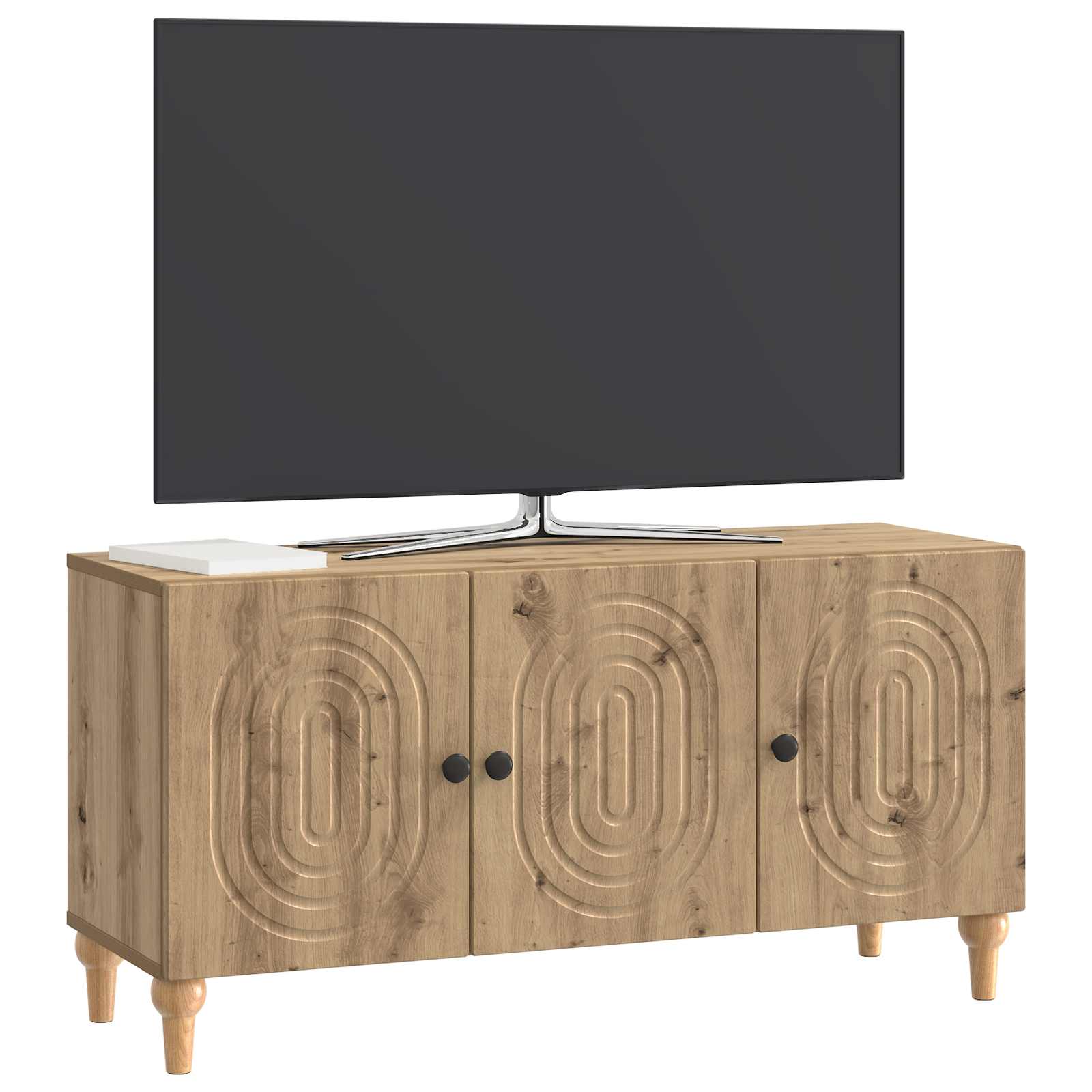 Ντουλάπι TV Artisan Δρυς 99 x 34,5 x 50 εκ. Επεξεργασμένο Ξύλο - Pakobazaar