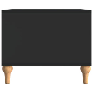 Τραπεζάκι σαλονιού Μαύρο 90 x 50 x 40 cm Επεξεργασμένο Ξύλο - Pakobazaar