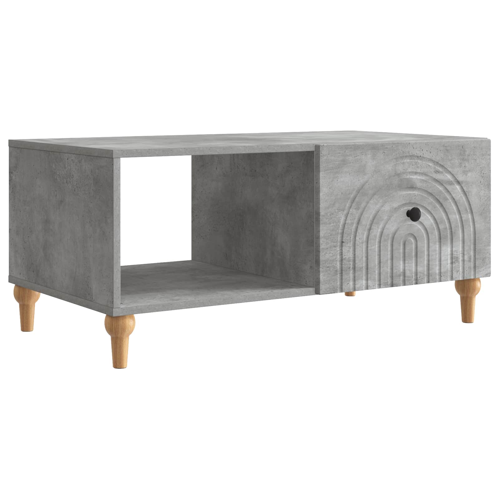 Τραπεζάκι σαλονιού Γκρι Σκυροδέματος 90 x 50 x 40 cm - Pakobazaar