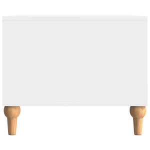 Τραπεζάκι σαλονιού Γυαλιστερό Λευκό 90 x 50 x 40 cm - Pakobazaar