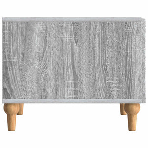 Τραπεζάκι σαλονιού με συρτάρι Γκρι Sonoma 49 x 50 x 40 εκ - Pakobazaar
