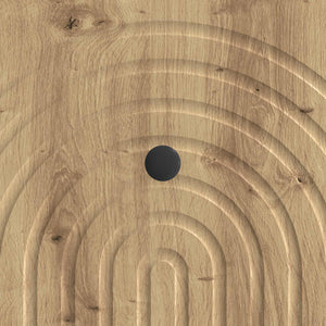 Τραπεζάκι σαλονιού με συρτάρι Artisan Δρυς 49 x 50 x 40 εκ - Pakobazaar