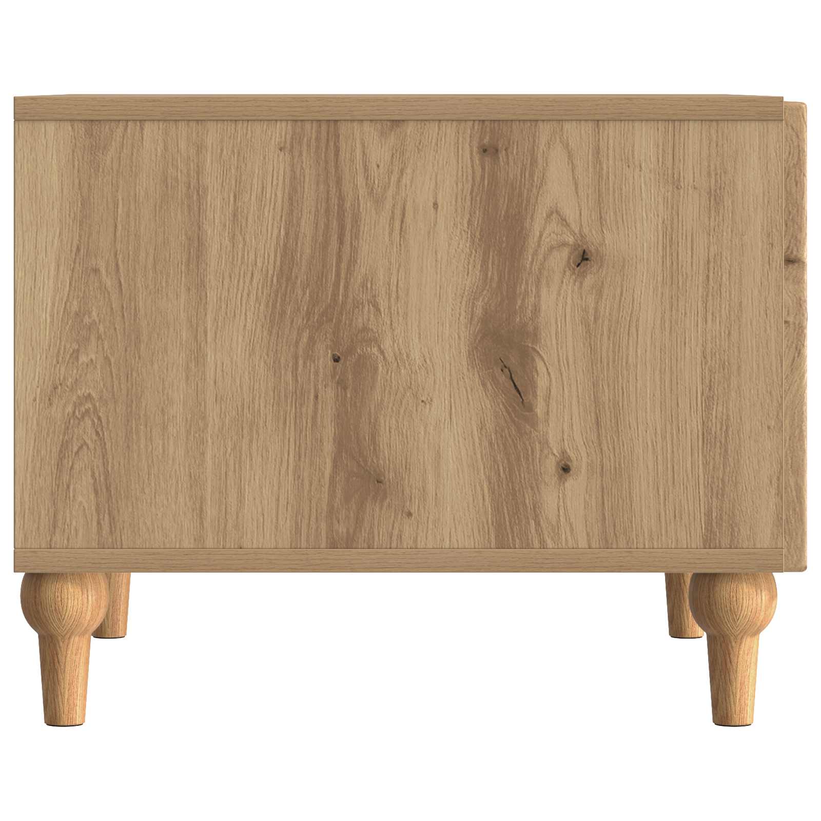 Τραπεζάκι σαλονιού με συρτάρι Artisan Δρυς 49 x 50 x 40 εκ - Pakobazaar