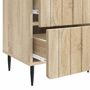 Κομοδίνο Sonoma Δρυς 43 x 34,5 x 49,5 εκ Επεξεργασμένο Ξύλο - Pakobazaar