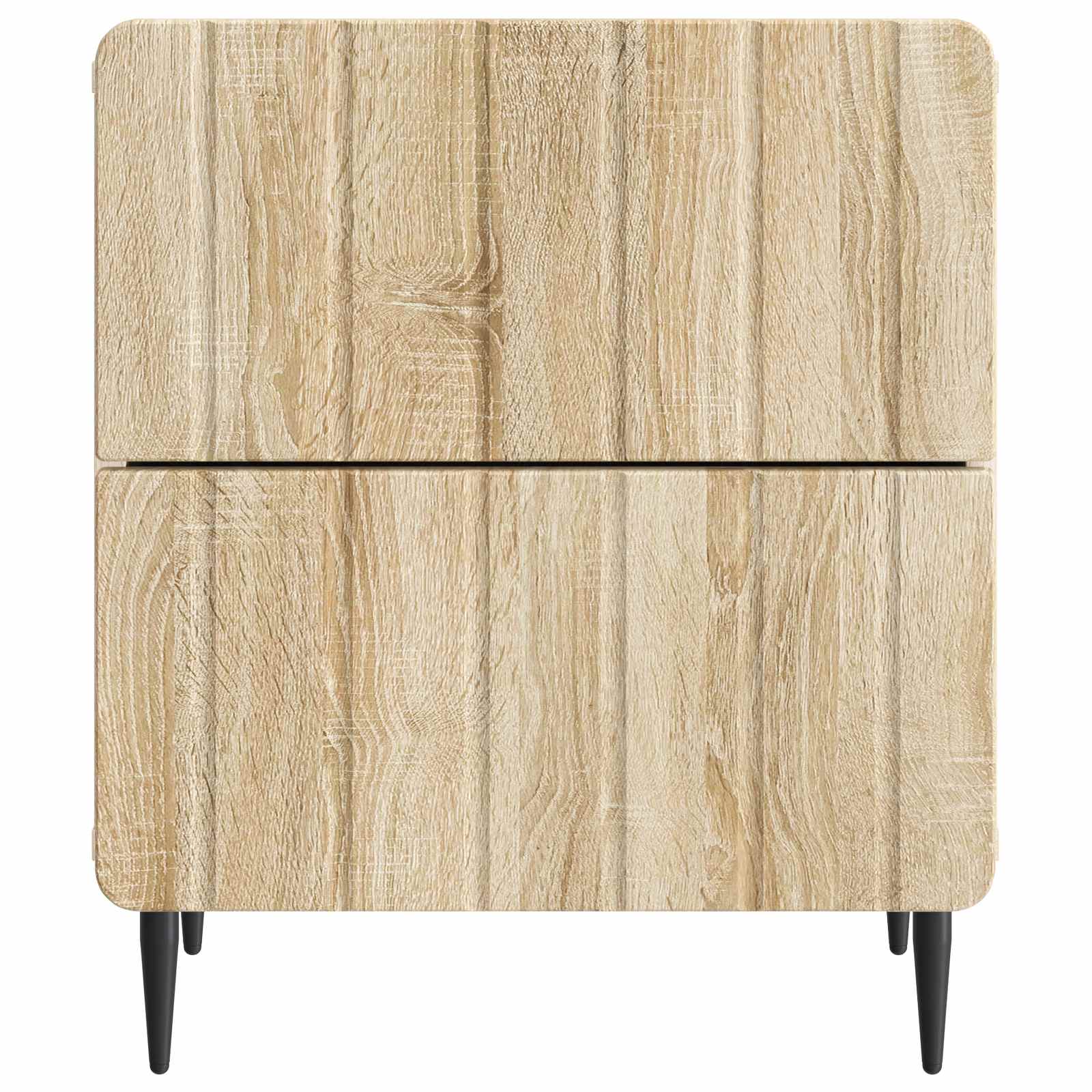 Κομοδίνο με συρτάρι 2 pcs Sonoma Δρυς 43 x 34,5 x 49,5 εκ - Pakobazaar