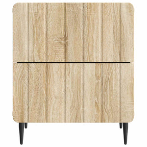Κομοδίνο με συρτάρι 2 pcs Sonoma Δρυς 43 x 34,5 x 49,5 εκ - Pakobazaar