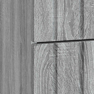 Κομοδίνο Γκρι Sonoma 43 x 34,5 x 49,5 εκ Επεξεργασμένο Ξύλο - Pakobazaar