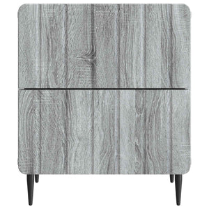 Κομοδίνο Γκρι Sonoma 43 x 34,5 x 49,5 εκ Επεξεργασμένο Ξύλο - Pakobazaar