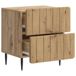 Κομοδίνο με συρτάρι 2 pcs Artisan Δρυς 43 x 34,5 x 49,5 εκ - Pakobazaar