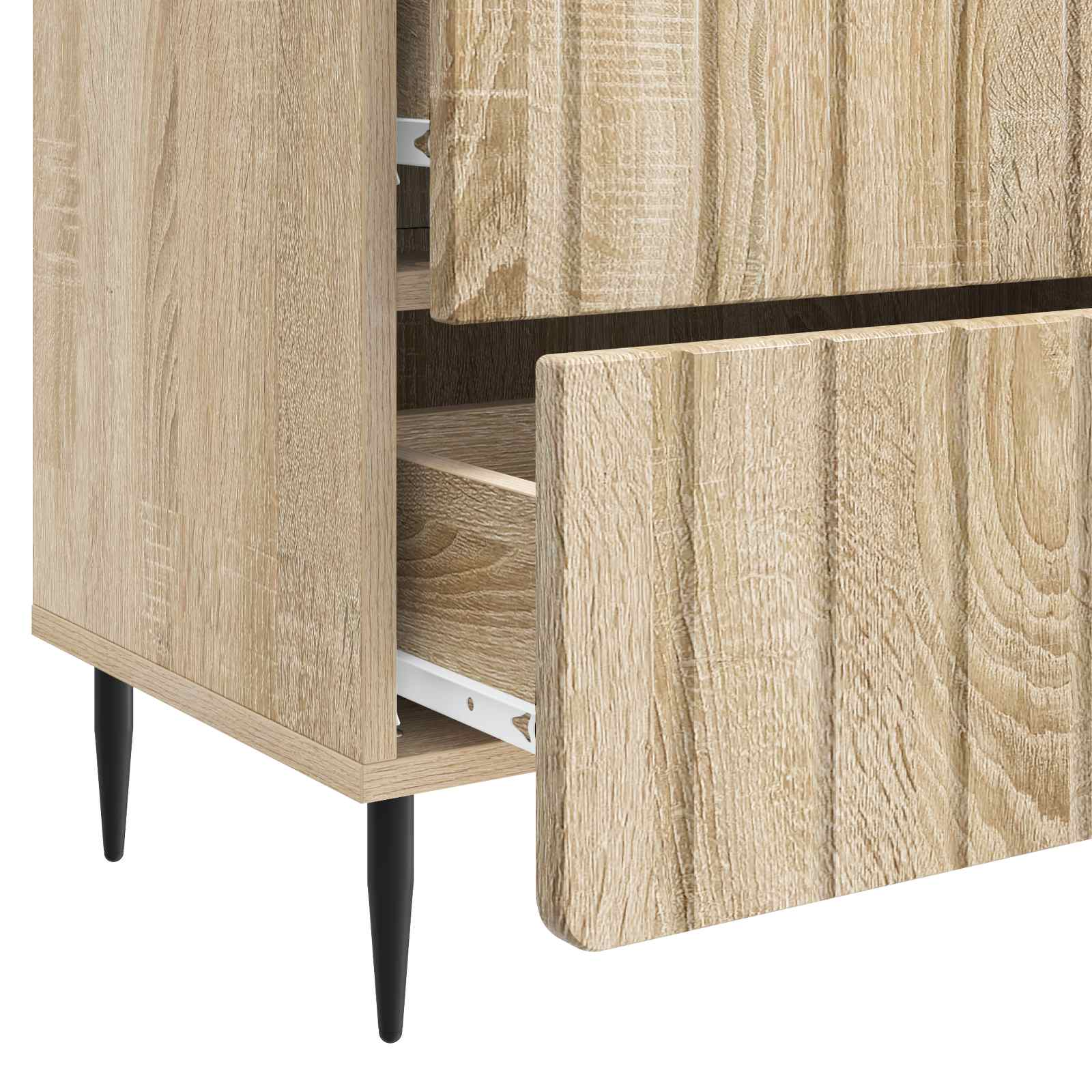 Κομοδίνο Sonoma Δρυς 62 x 34,5 x 49,5 εκ. Επεξεργασμένο Ξύλο - Pakobazaar