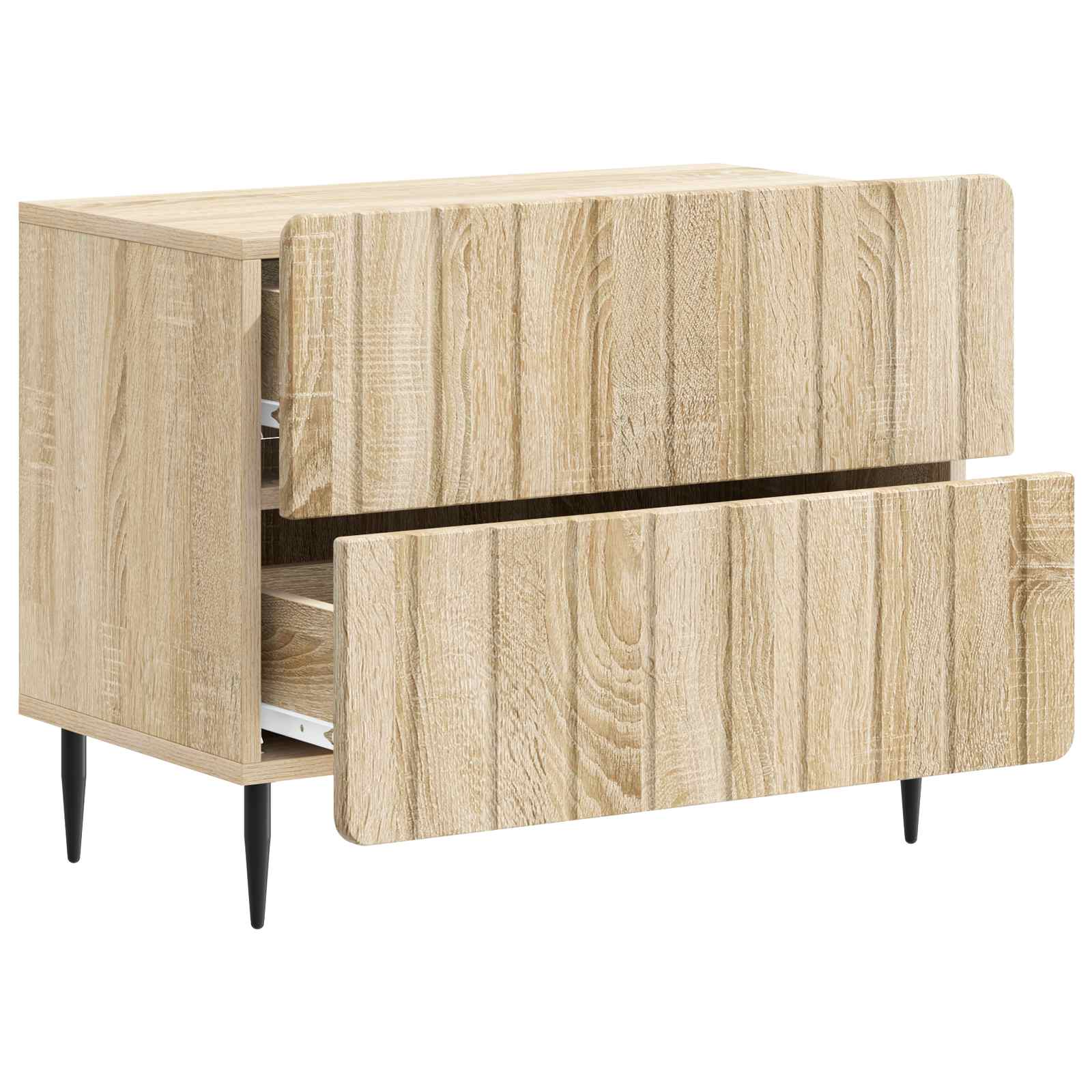 Κομοδίνο Sonoma Δρυς 62 x 34,5 x 49,5 εκ. Επεξεργασμένο Ξύλο - Pakobazaar